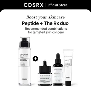 COSRX The 6 Peptide Skin Booster Serum, Korean Beauty First Step for Skin Transformation, Hyperpigmentation Treatment & Pore Reducer